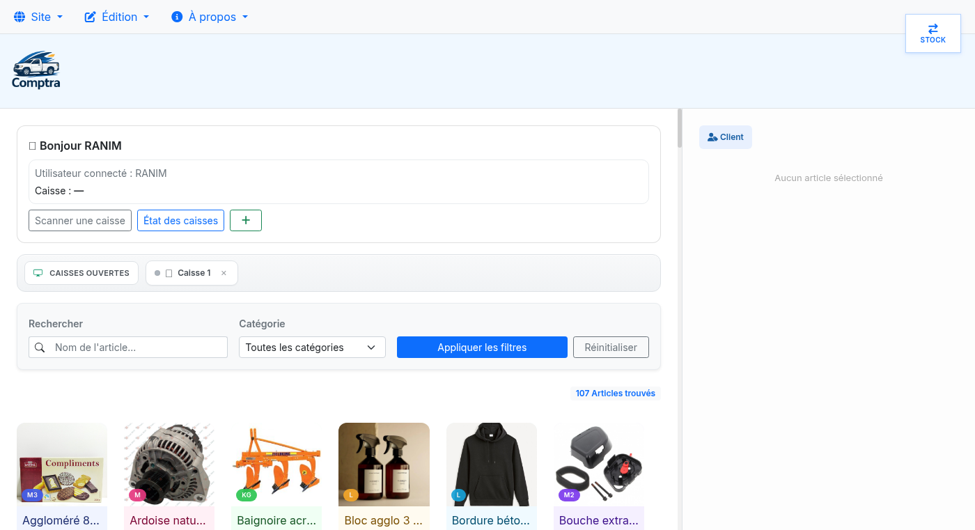 Catalogue & vente